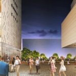 デッキプロムナード　※完成予想図