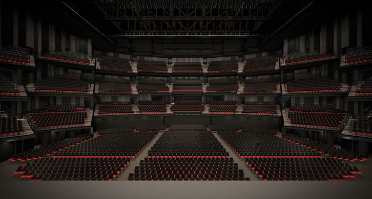 客席フロア｜有明に劇場型イベントホール「東京ガーデンシアター」が2020年5月誕生。